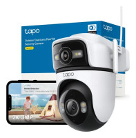 C545D Cámara Tapo Doble lente exterior 2K IA